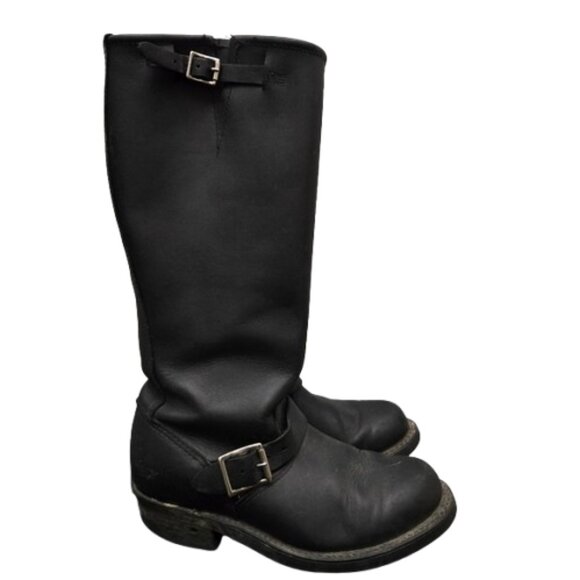Frye Shoes - Frye Black Leather Veronica Slouch Boots